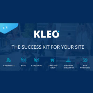 KLEO - Pro Community Focused, Multi-Purpose BuddyPress Theme