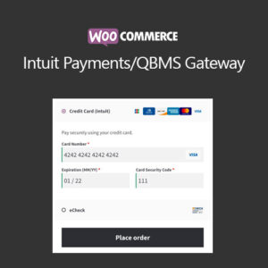 WooCommerce Intuit Payments/QBMS Gateway