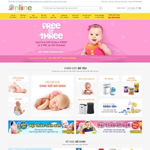 Theme WordPress Baby 01
