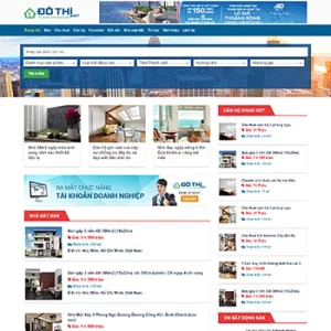Theme WordPress Bất Động Sản 05