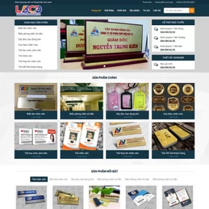 Theme WordPress Biển Chức Danh