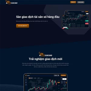Theme WordPress giới thiệu sàn giao dịch BO