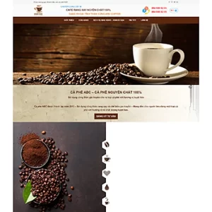Theme WordPress Cà Phê