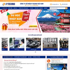 Theme WordPress Công Ty 03