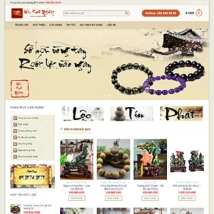 Theme WordPress Đá Quý 01