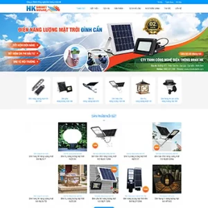 Theme WordPress Đèn Led