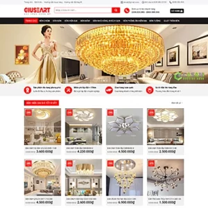 Theme WordPress Đèn Led 01