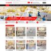 Theme WordPress bán đèn Led, đèn trang trí