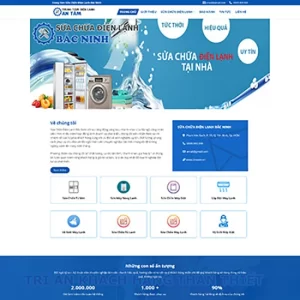 Theme WordPress Điện Lạnh