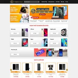 Theme WordPress Điện Thoại 03