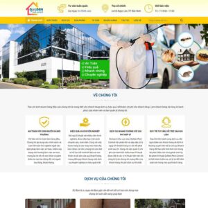 Theme WordPress diệt côn trùng