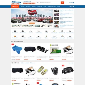 Theme WordPress Đồ chơi xe