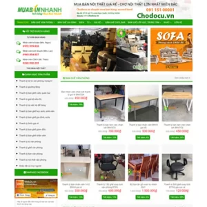 Theme WordPress Đồ Cũ