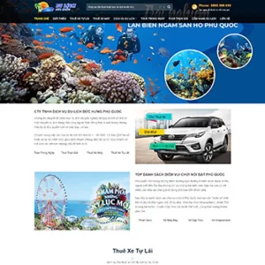 Theme WordPress Du Lịch 06