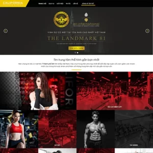 Theme WordPress Gym