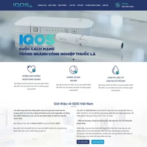 Theme WordPress IQOS