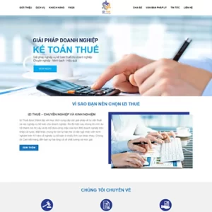 Theme WordPress Kế Toán