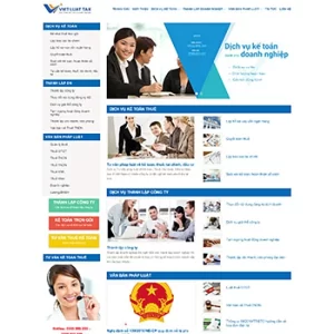 Theme WordPress Kế Toán 02