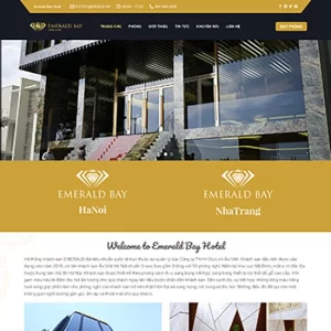 Theme WordPress Khách Sạn 01
