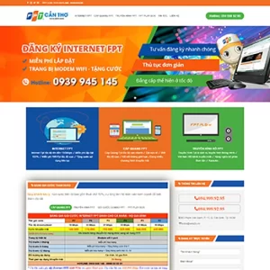 Theme WordPress Lắp Mạng