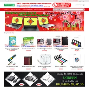 Theme WordPress Linh Kiện