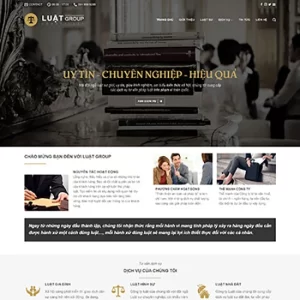 Theme WordPress Luật Sư