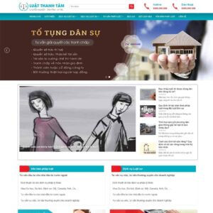 Theme WordPress công ty luật