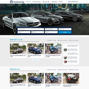 Theme WordPress bán xe ô tô 01