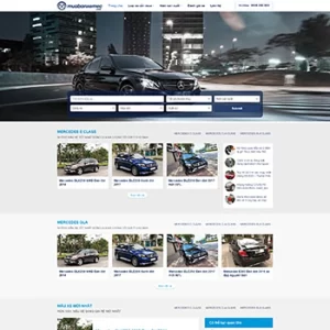 Theme WordPress Mua Bán Xe