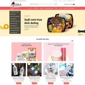 Theme WordPress Mỹ Phẩm 05