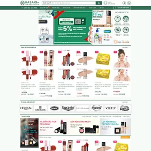 Theme WordPress Mỹ Phẩm 07