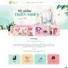 Theme WordPress mỹ phẩm 09