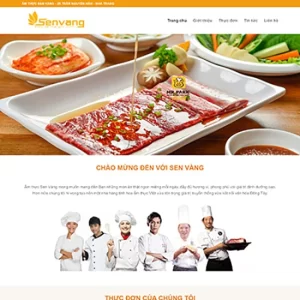 Theme WordPress Nhà Hàng