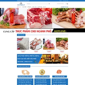 Theme WordPress Nhà Hàng 03