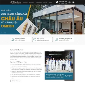 Theme WordPress công ty nhôm kính 04