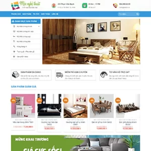 Theme WordPress Nội Thất