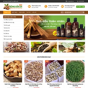 Theme WordPress Nông Sản