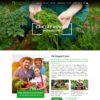 Theme WordPress nông sản 02