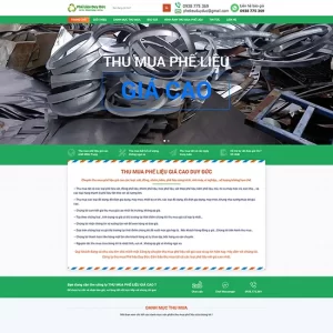 Theme WordPress Phế Liệu