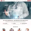 Theme WordPress phòng khám đa khoa 03