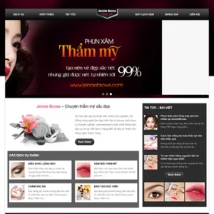 Theme WordPress Phun Xăm