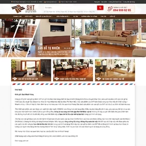 Theme WordPress Sàn Gỗ