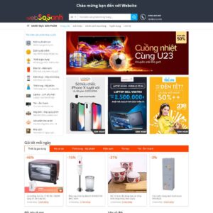 Theme WordPress cửa hàng thiết bị gia dụng