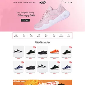 Theme WordPress Shop Giày