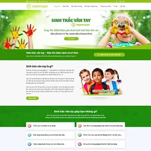 Theme WordPress Sinh Trắc Vân Tay