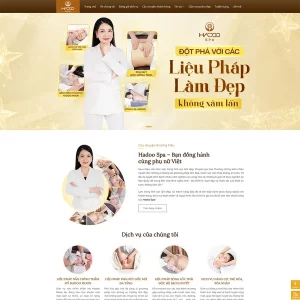 Theme WordPress Spa, làm đẹp 10