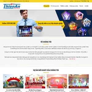 Theme WordPress Sự Kiện