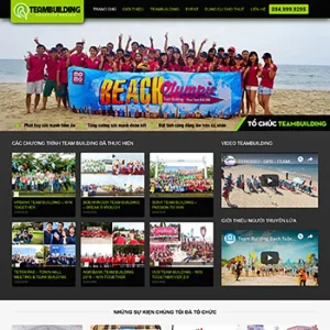 Theme WordPress Sự Kiện 01