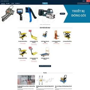 Theme WordPress Thiết bị vật tư