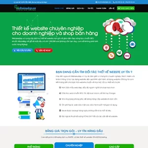 Theme WordPress Thiết Kế  Website